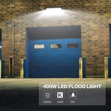 Load image into Gallery viewer, MORSEN Flood Light, Super Bright Outdoor Security Lights UL Certificated Plug, IP66, 5000K