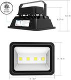 Load image into Gallery viewer, MORSEN Classic Series LED Flood Light 200W 400W, ETL Listed Ultra Bright Outdoor Light 6000K, IP65